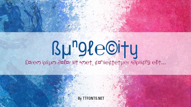 BungleCity example