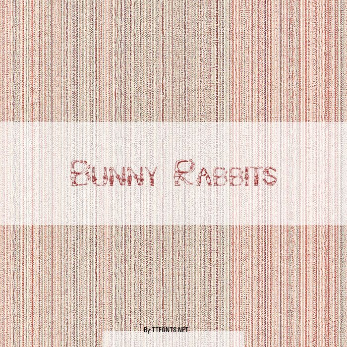 Bunny Rabbits example