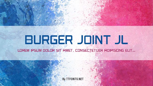 Burger Joint JL example