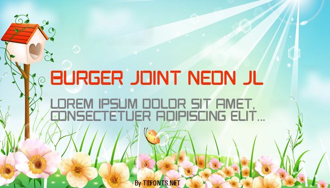 Burger Joint Neon JL example