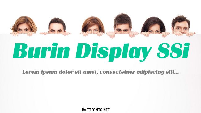 Burin Display SSi example
