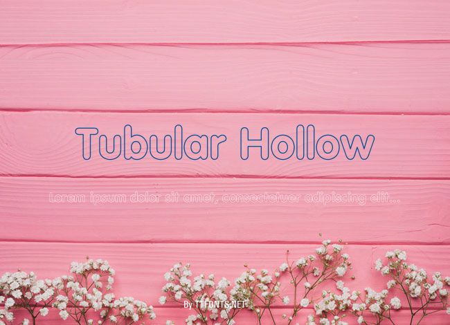 Tubular Hollow example