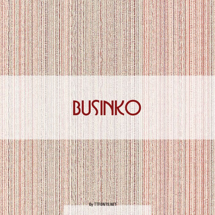 Businko example