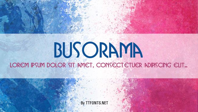 Busorama example