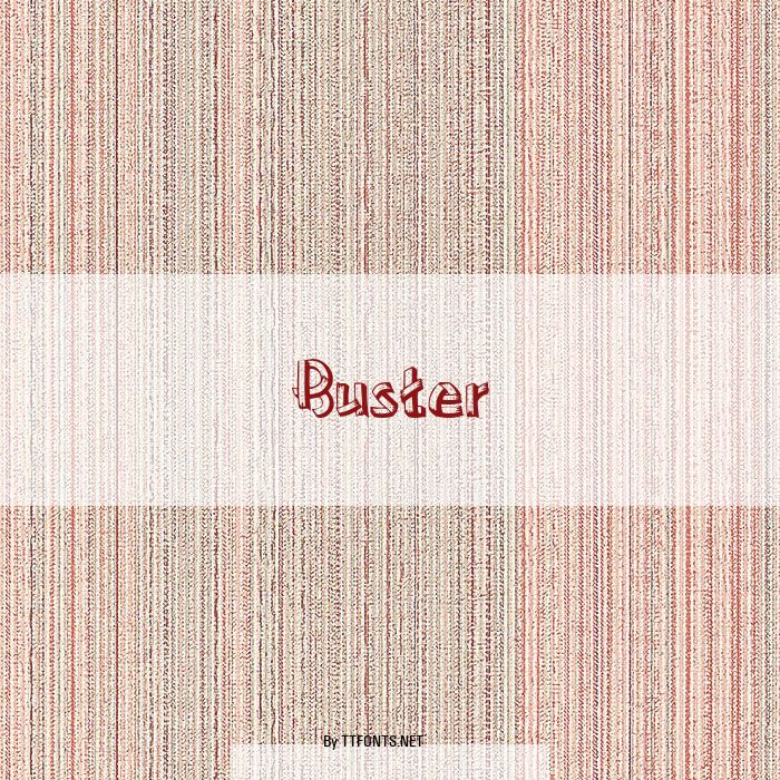 Buster example