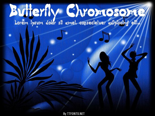 Butterfly Chromosome example