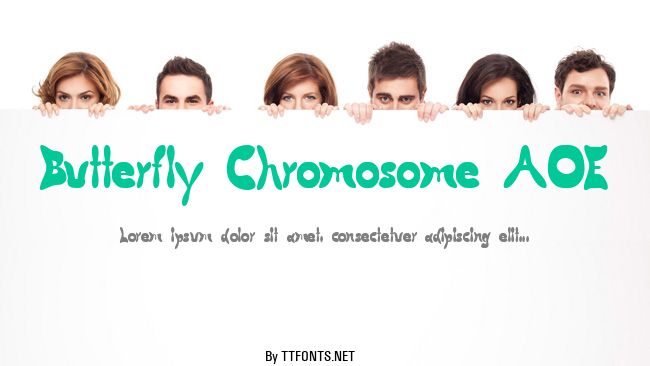 Butterfly Chromosome AOE example
