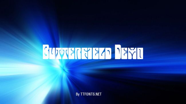 Butterfield Demo example