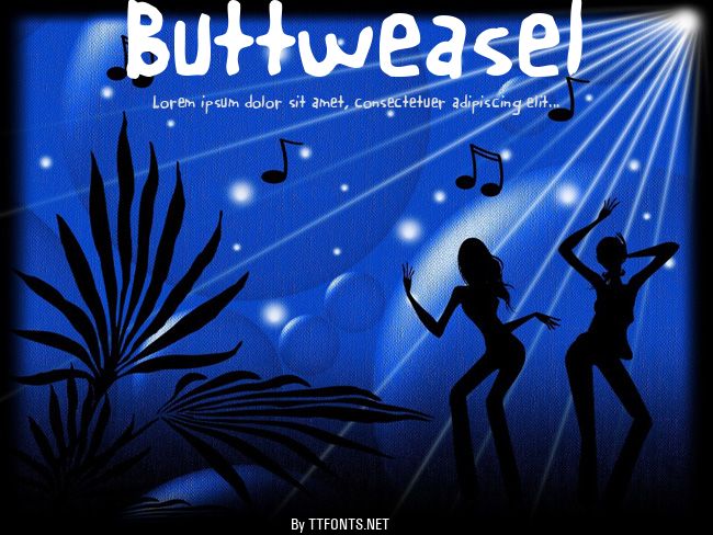 Buttweasel example