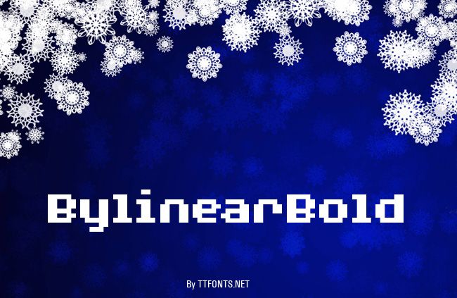 BylinearBold example