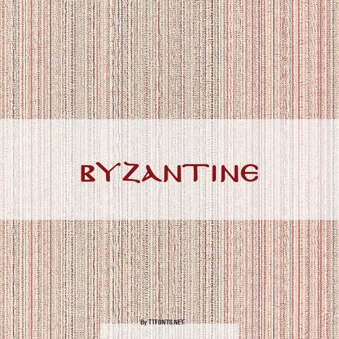 Byzantine example