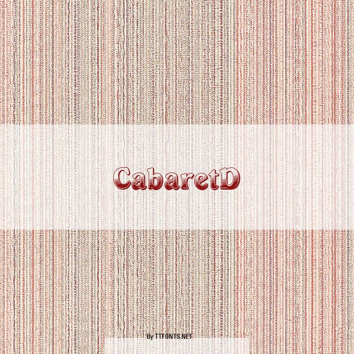 CabaretD example