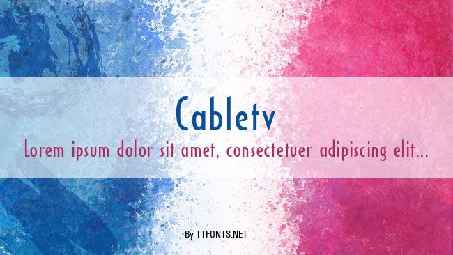Cabletv example