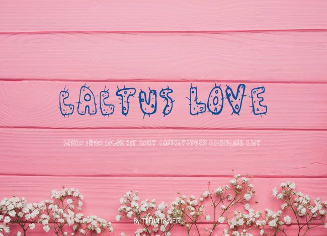 Cactus Love example