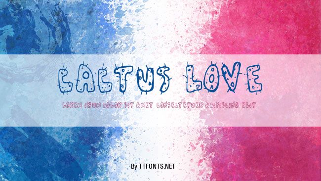 Cactus Love example
