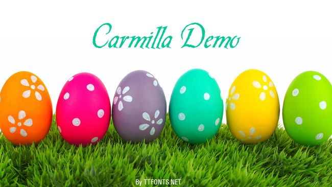 Carmilla Demo example