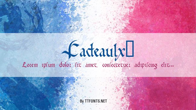 Cadeaulx! example
