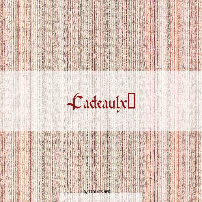 Cadeaulx! example
