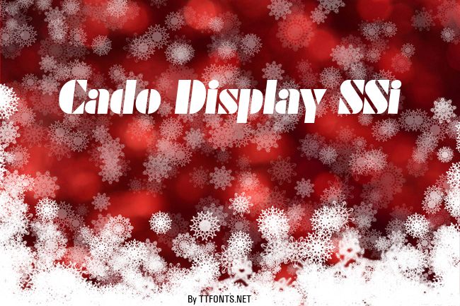 Cado Display SSi example