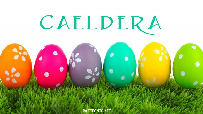 Caeldera example