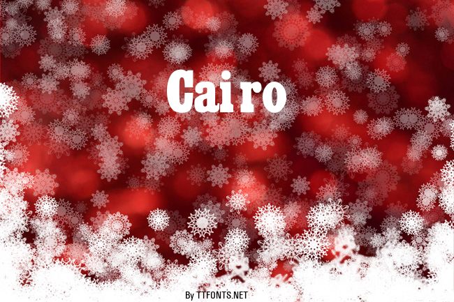 Cairo example