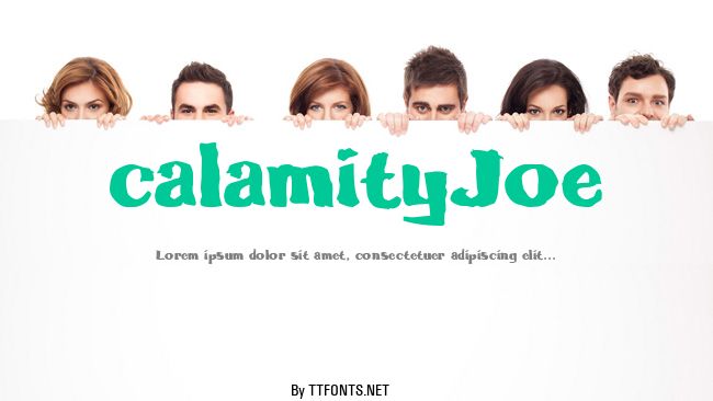 calamityJoe example