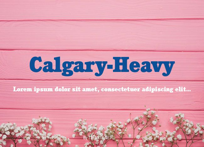 Calgary-Heavy example