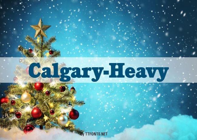 Calgary-Heavy example