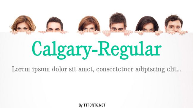 Calgary-Regular example