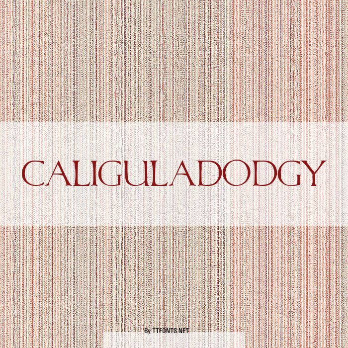 CaligulaDodgy example