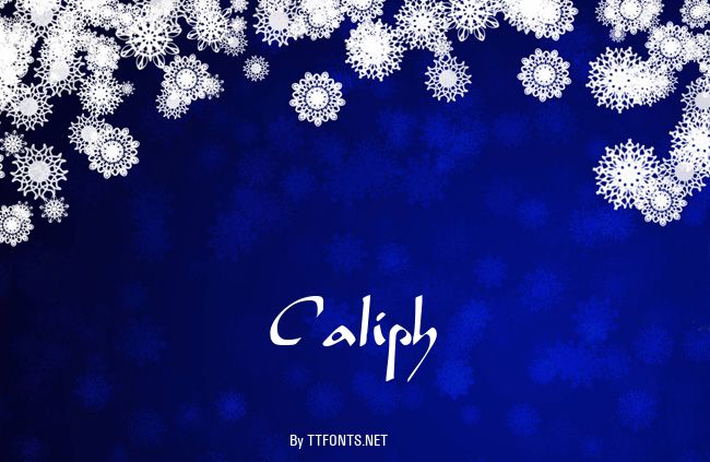Caliph example