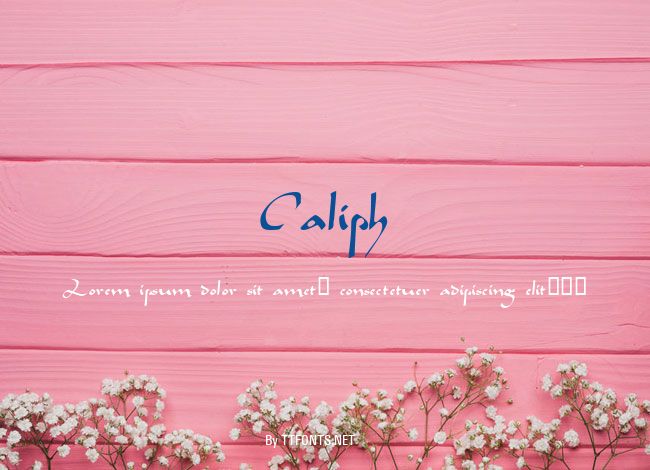 Caliph example