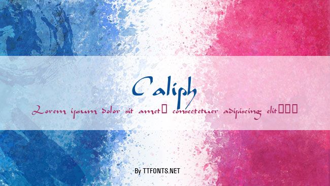 Caliph example