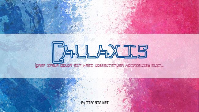 Callaxis example