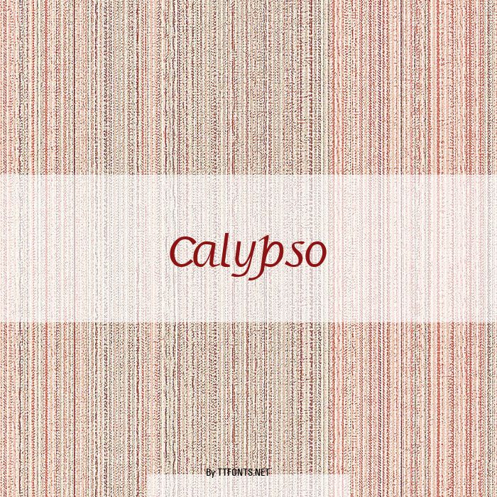 Calypso example
