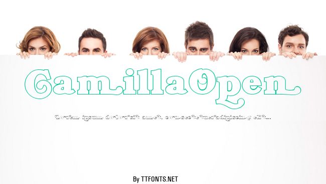 CamillaOpen example