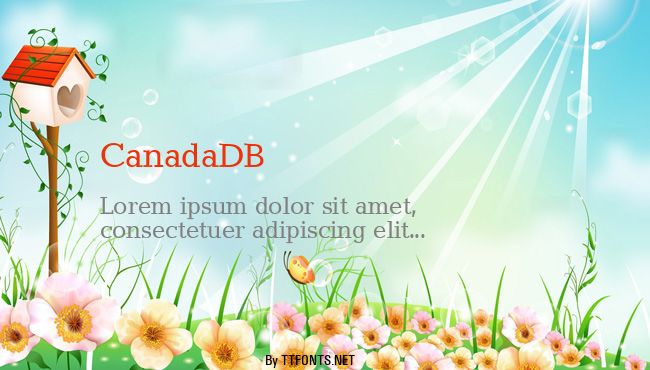 CanadaDB example