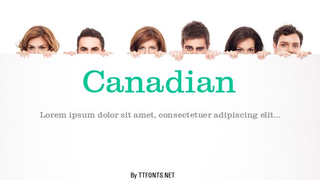 Canadian example