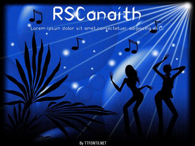 RSCanaith example
