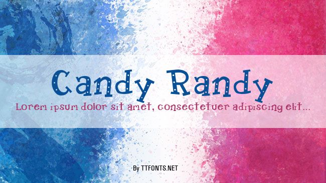 Candy Randy example