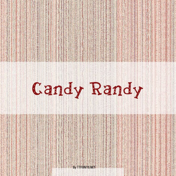 Candy Randy example
