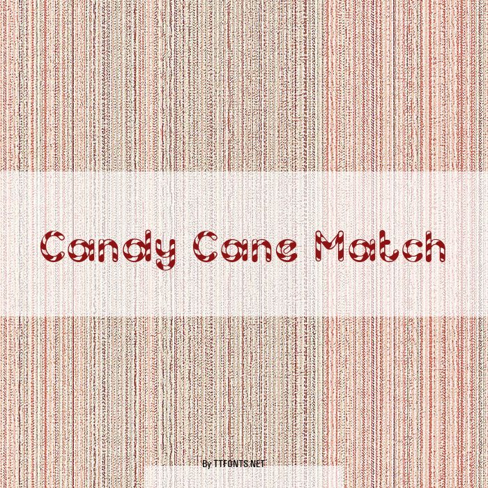 Candy Cane Match example