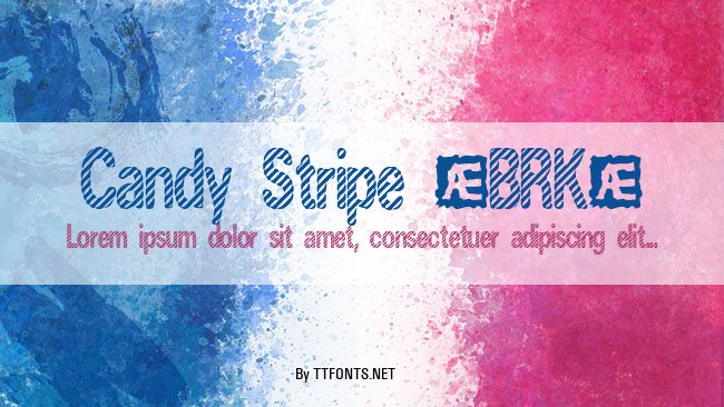 Candy Stripe (BRK) example