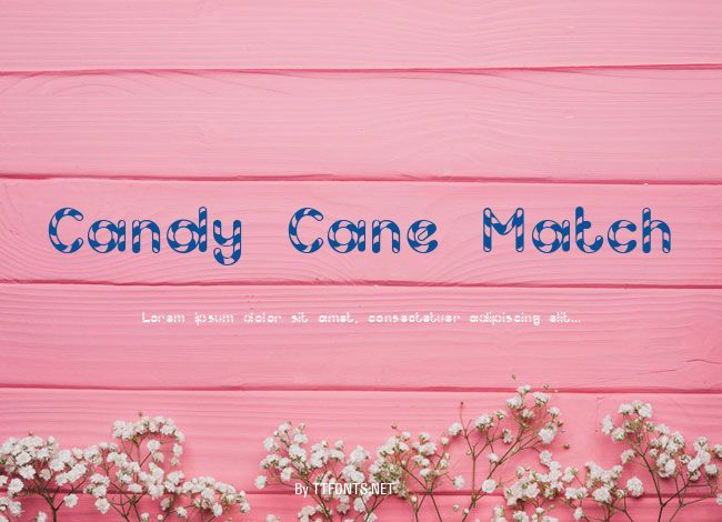 Candy Cane Match example