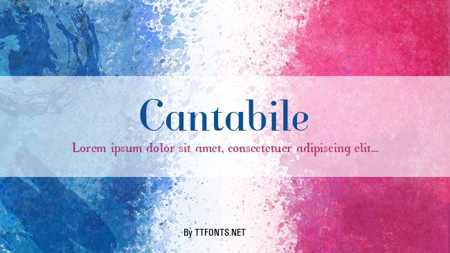 Cantabile example