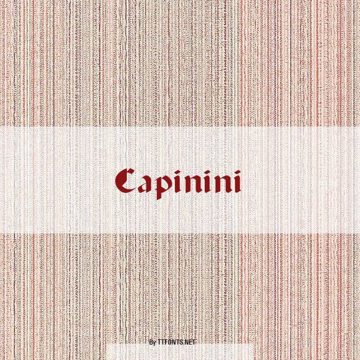 Capinini example