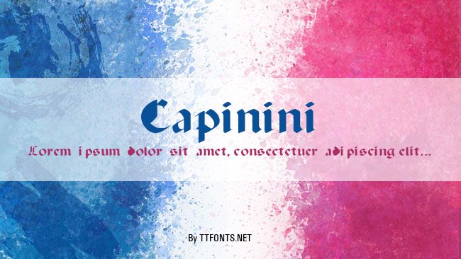 Capinini example