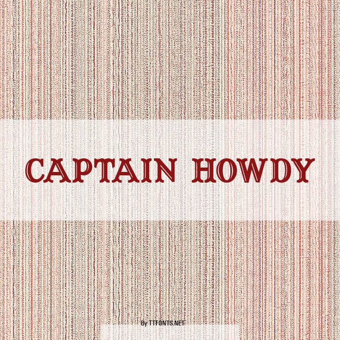 Captain Howdy example