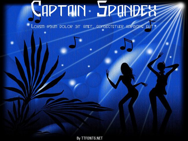 Captain Spandex example