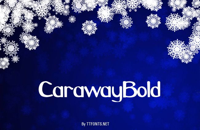 CarawayBold example